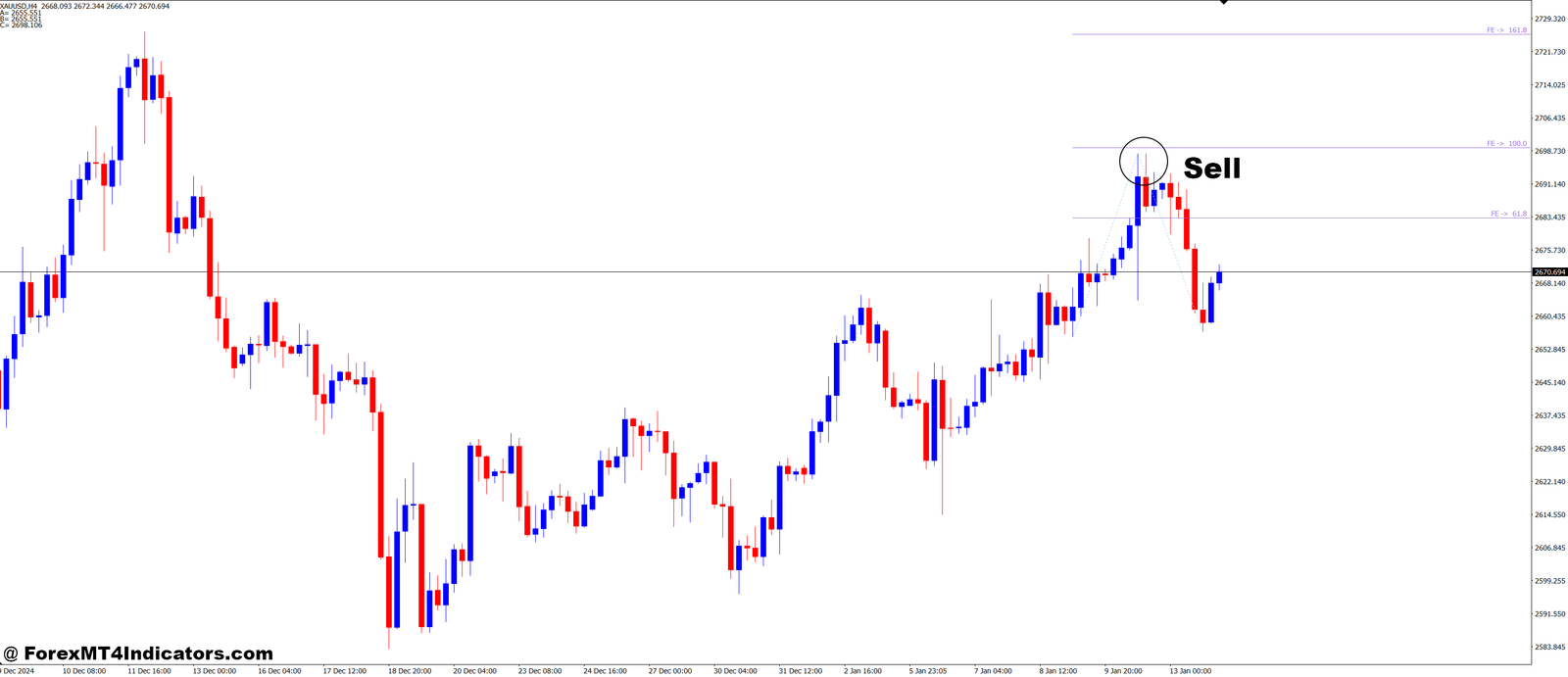 FE Fibo Expansion MT4 Indicator 2 How to Trade with FE Fibo Expansion MT4 Indicator