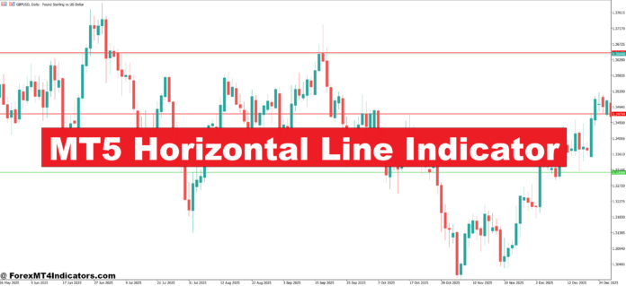 MT5 Horizontal Line Indicator MT5 Horizontal Line Indicator
