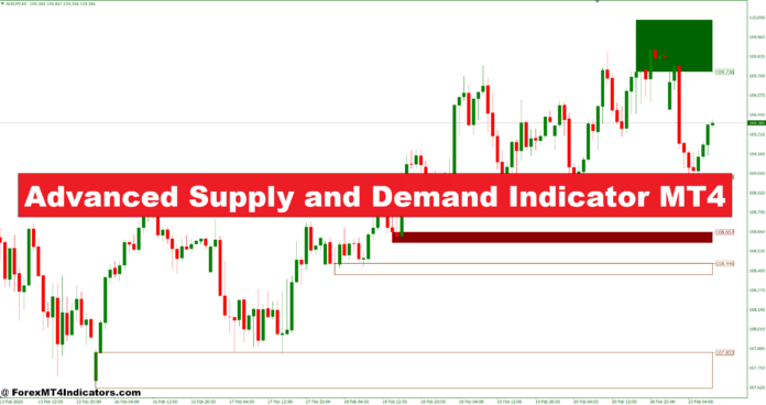 Advanced Supply and Demand Indicator MT4