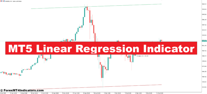 MT5 Linear Regression Indicator MT5 Linear Regression Indicator