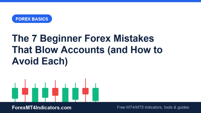 The 7 Beginner Forex Mistakes That Blow Accounts (and How to Avoid Each)