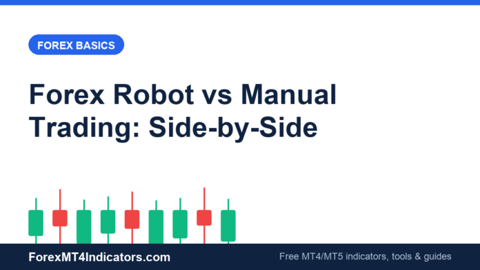 Forex Robot vs Manual Trading: Side-by-Side